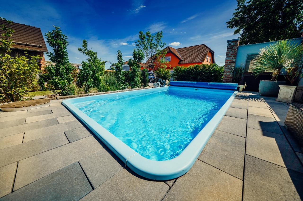 Alte Schmiede Mit Sauna, Pool Und Whirpool Im Aussenbereich Schoenstes Ferienhaus Der Lausitz Elsterheide エクステリア 写真